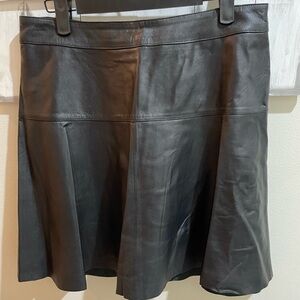 Banana Republic 100% real leather fully lined Sz 4